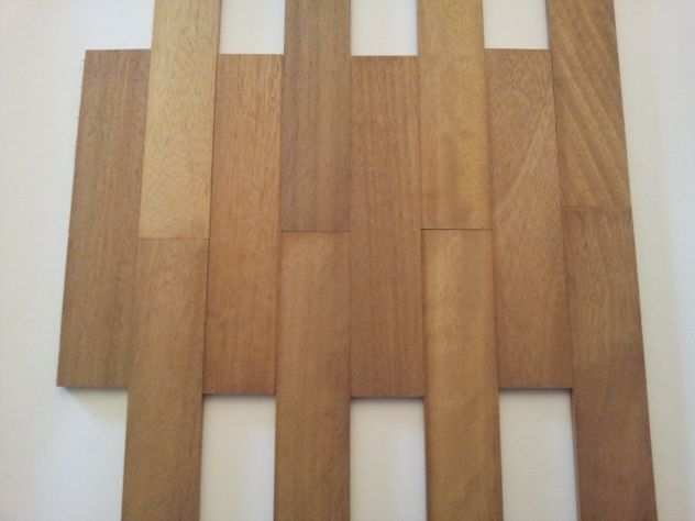 LISTELLI DI PARQUET MASSELLO - varie essenze e diverse misure