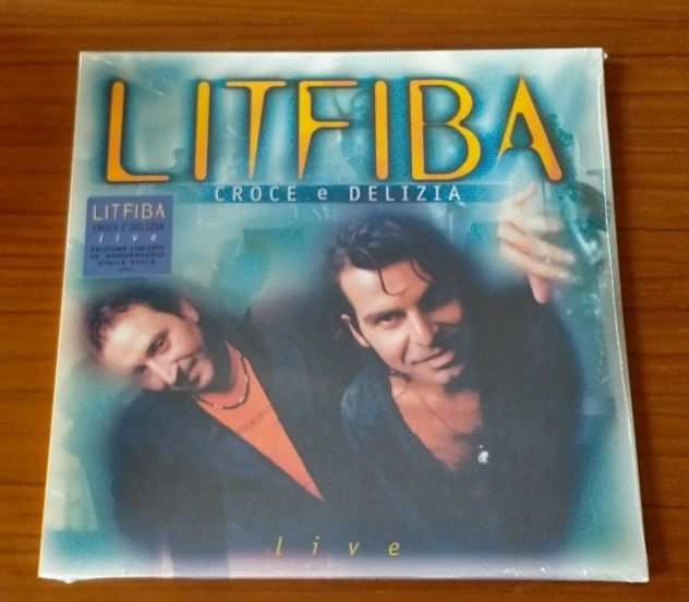 LITFIBA - CROCE amp DELIZIA LIVE (2023) 3XLP VIOLA Limited Edition AUTOGRAFATO