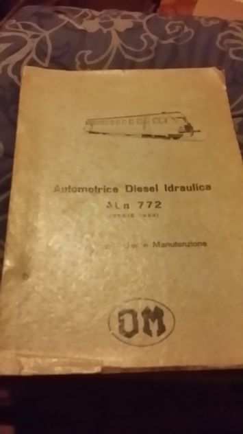 littorina om automotrice aln 772 uso e manutenzione 1955