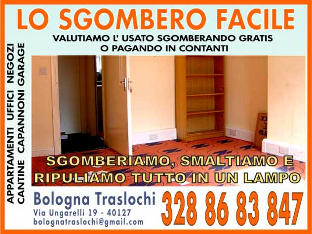 LO SGOMBERO FACILE A BOLOGNA