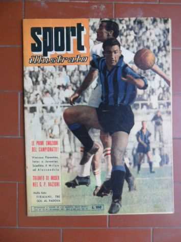 LO SPORT ILLUSTRATO DEL 24-9-1959 - ALDO MOSER TRIONFA NEL GRAN PREMIO DELLE NAZ