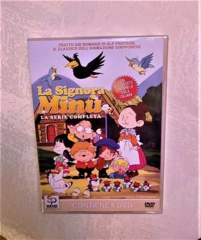 Lo strano mondo di Minugrave box dvd raro in italiano nuovo incellofanato