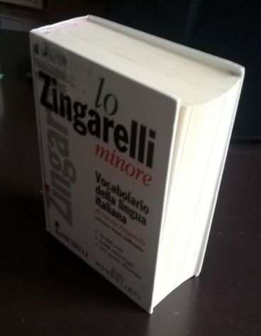 Lo Zingarelli Minore Vocabolario Lingua Italiana Edizione terzo Millennio ISBN 8