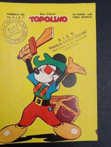 Locandina Topolino Libretto A.I.A.T, prova di stampa e promozionali - 5 Stampe - 1951