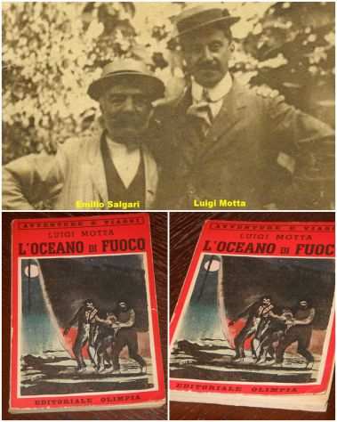 LOCEANO DI FUOCO, Luigi Motta, EDITORIALE OLIMPIA Ottobre 1944.