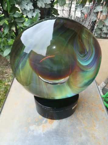 LOREDANO ROSIN (1936-1991) - RARA SCULTURA - IN VETRO DI MURANO-