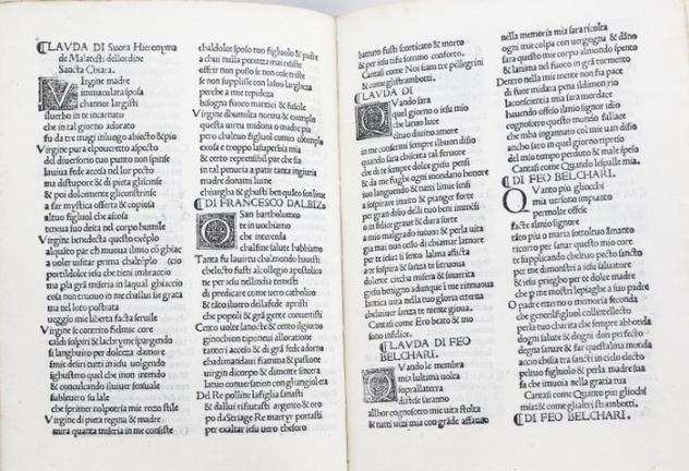 Lorenzo de Medici (detto il Magnifico) - Laude - 1495