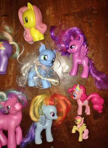 lotto 10 my little pony hasbro G3 G4 collezione come nuovi vola mio mini pony