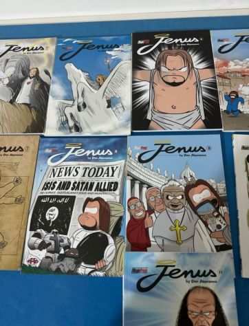 Lotto 11 volumi di fumetto jenus by don alemanno