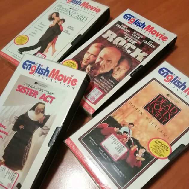 Lotto 4 English Movie Collection - VHS 1998