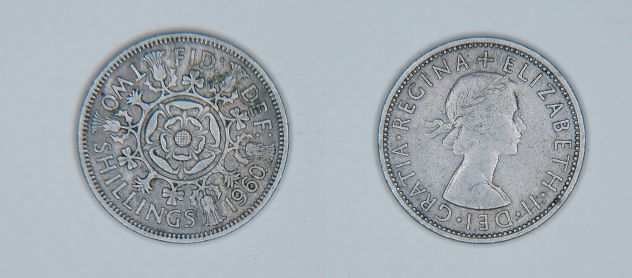 Lotto 4 monete Gran Bretagna, 1960-1971
