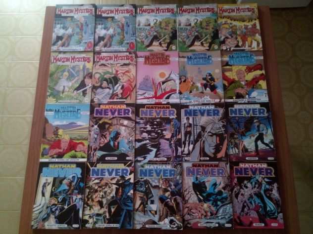 Lotto 74 fumetti Bonelli-Tex-Dylan Dog-Martin Mystere-Nathan Never-Legs Weaver