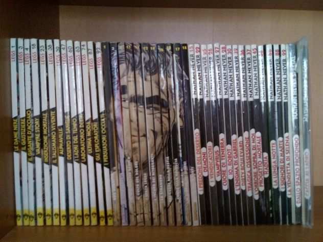 Lotto 74 fumetti Bonelli-Tex-Dylan Dog-Martin Mystere-Nathan Never-Legs Weaver