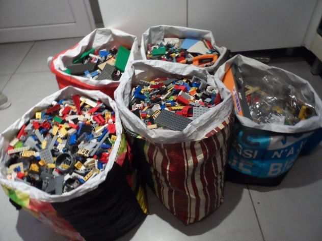 LOTTO DA 50 KG LEGO CITY STAR WARS ECC....