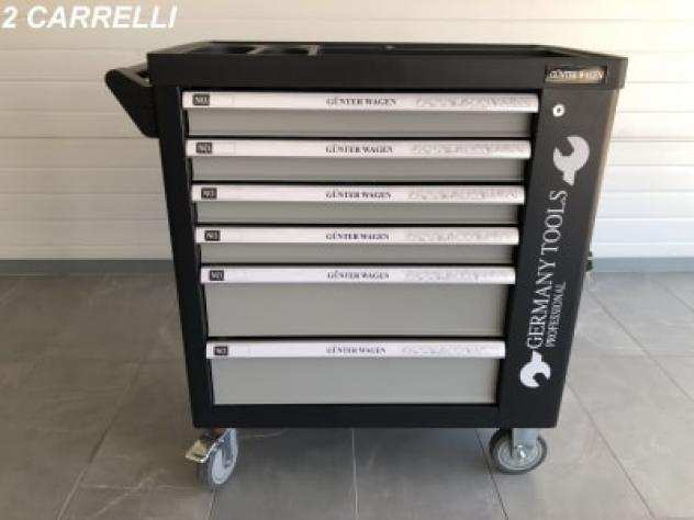 Lotto Di 2 Carrelli Porta Utensili