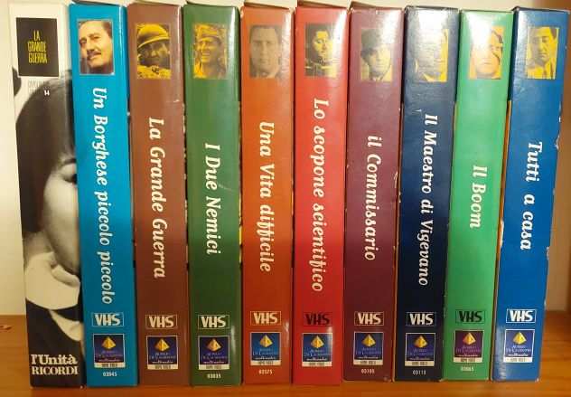 Lotto di 78 film classici in videocassetta VHS
