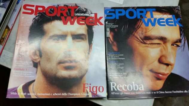 Lotto di riviste sport week anni 90 e 2000