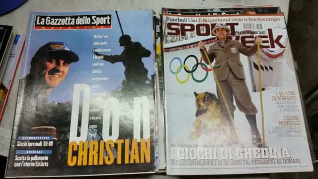 Lotto di riviste sport week anni 90 e 2000