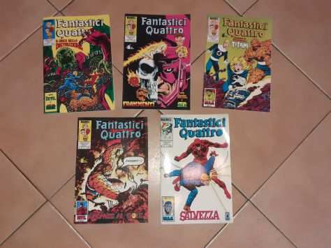 Lotto Fantastici Quattro Marvel Ed.Star Comics n.28-29-32-35-41 Anno 1990 1991