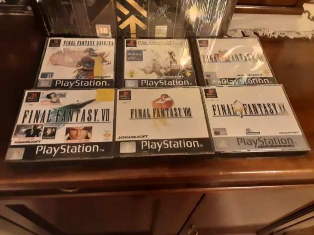 Lotto Final Fantasy 1 2 4 5 6 7 8 9 PS1 PAL