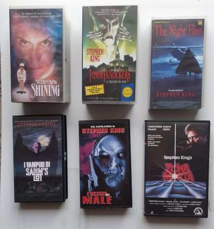 Lotto VHS Stephen King