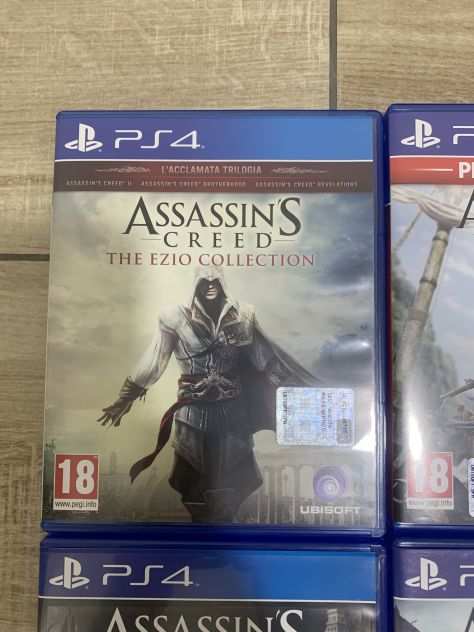 lotto Videogiochi PS4 serie di Assassins Creed