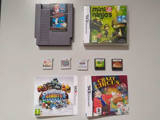 Lotto x6 Giochi Nintendo (3DSDSNES - Super Mario Bros, Mario amp Luigi, ecc...)