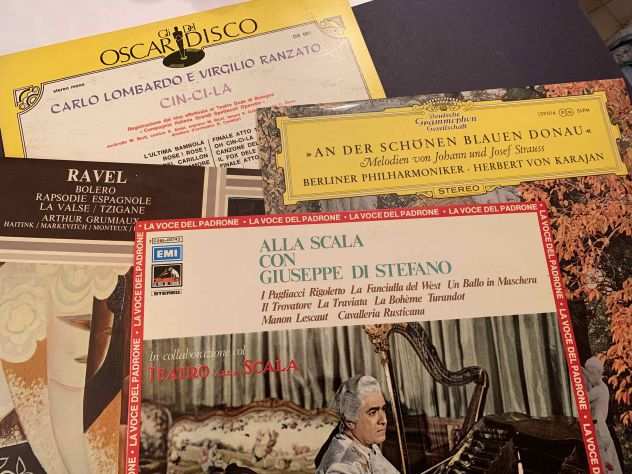 LP 33 giri Di Stefano - Ravel - Von Karajan -Cin-Ci-La Lotto 19