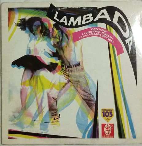 LP 33 Giri Lambada ITALY 1989 kaoma beto barbosa latin pop Etichetta 466023 1