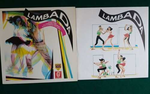 LP 33 Giri Lambada ITALY 1989 kaoma beto barbosa latin pop Etichetta 466023 1