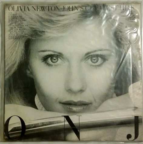 LP 33 Giri OLIVIA NEWTON - JOHNS GREATEST HITS 1976 Etichetta EMA 785