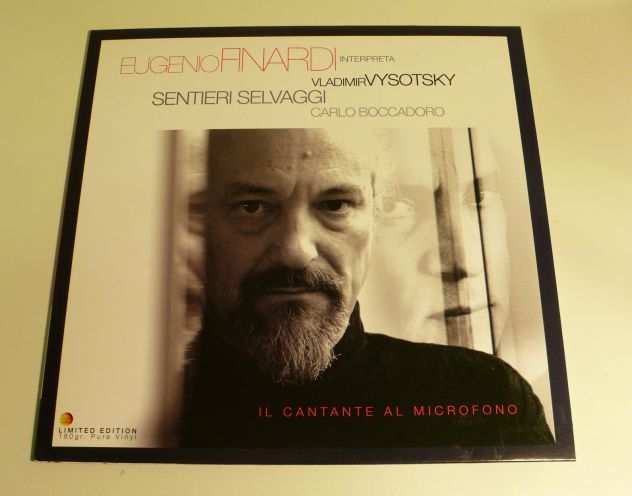 LP Eugenio Finardi - Il Cantante Al Microfono Velut Luna - 2008