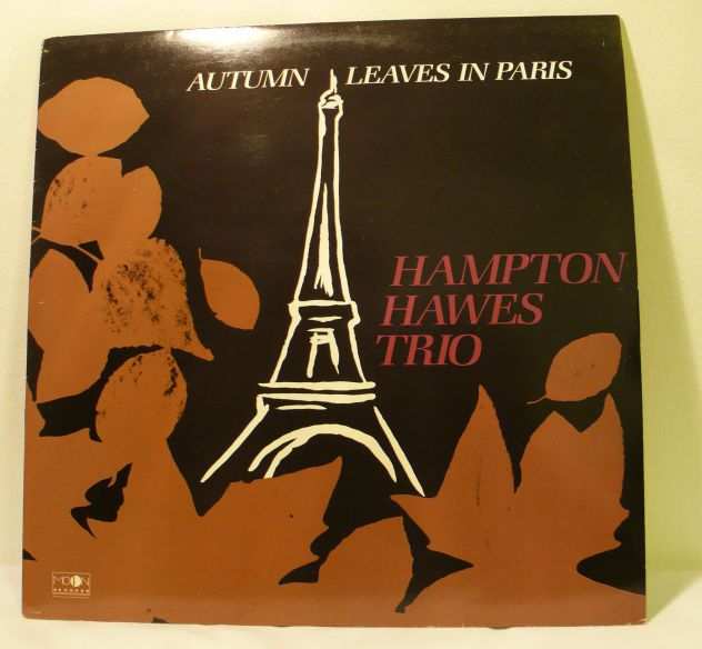 LP Hampton Hawes Live In Paris (1968-1969) Moon Records 1989, Made In Italy