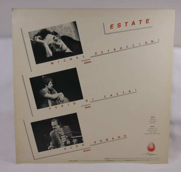 LP Michel Petrucciani - Estate - Riviera Records - 1982