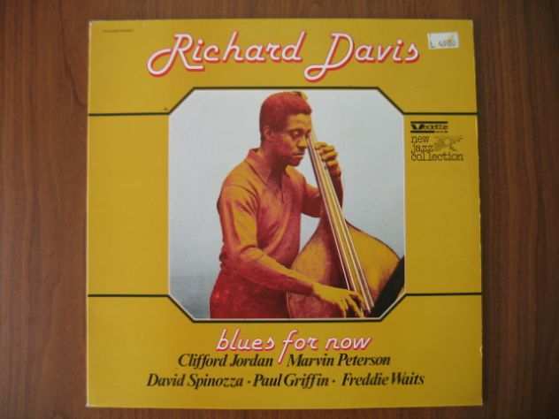 LP vinile 33 Giri Richard Davis Blues for Now 1977