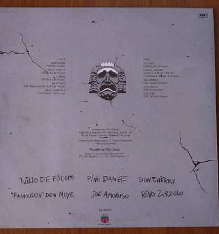 LP Vinile 33 Giri TULLIO DE PISCOPO Acqua e Viento 1983
