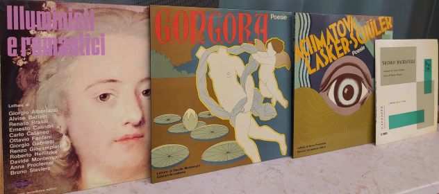 LP vinile di letteratura e poesia - Lotto di 20 pezzi