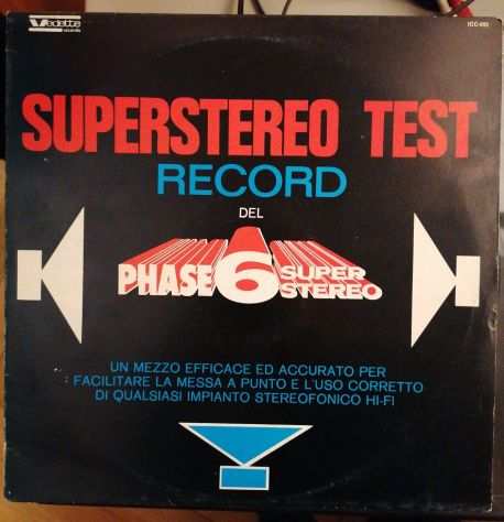 LP vinile Phase6 SuperStereo quotSuperstereo Test Recordquot