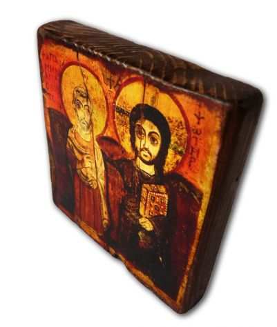 Lrsquoicona dellrsquoAmicizia, antica icona copta del VII sec-