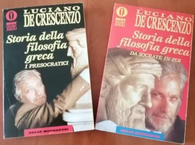 Luciano De Crescenzo - Storia della Filosofia Greca 2 vol. - Oscar Mondadori