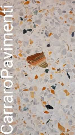 Lucidatura pavimento marmo granito e porfido