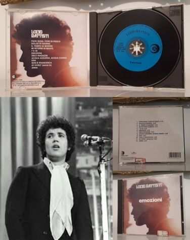 LUCIO BATTISTI emozioni, CD 1970.