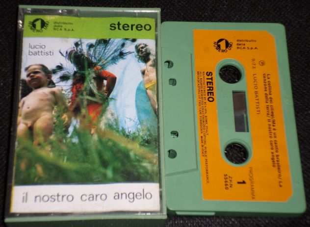 LUCIO BATTISTI - Il Nostro Caro Angelo - TapeAlbum,cassetta,MC,K7 1973 Italy