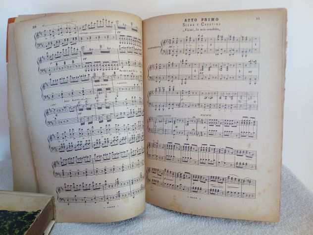 Lucrezia Borgia di Gaetano Donizetti spartito musicale 1895