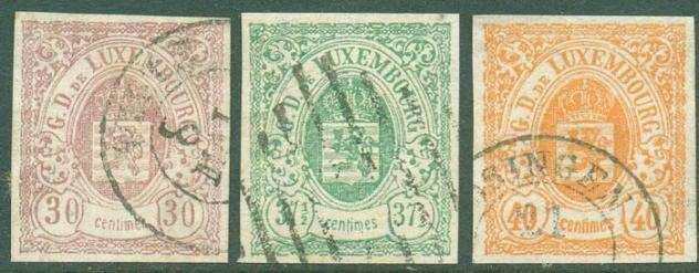 Lussemburgo 1859 - Stemmi,3 valori - Yvert N 911