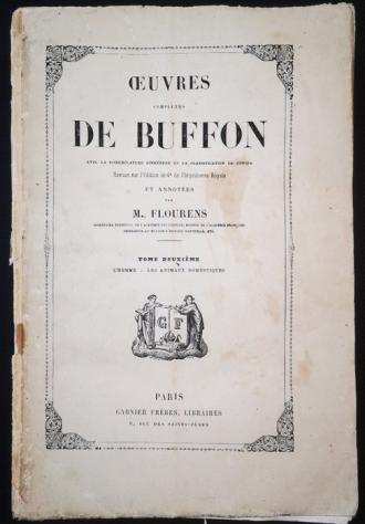 M. Flourens  V. Adams - M. Flourens Ouvres completes de Buffon Vol. II Imprimerie Royale with around 28 handcoloured prints - 1853