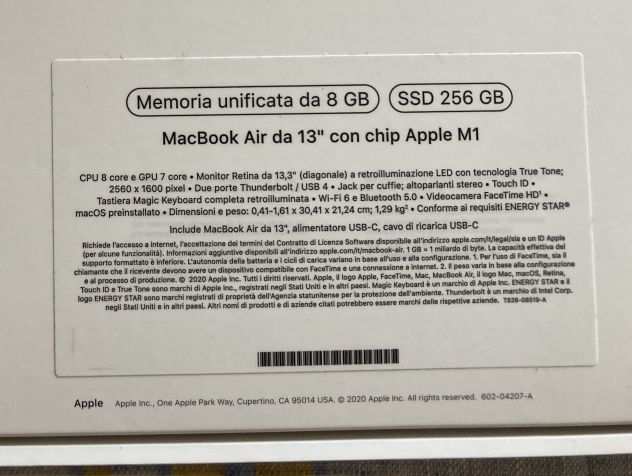 MacBook Air M1 13quot Perfetto