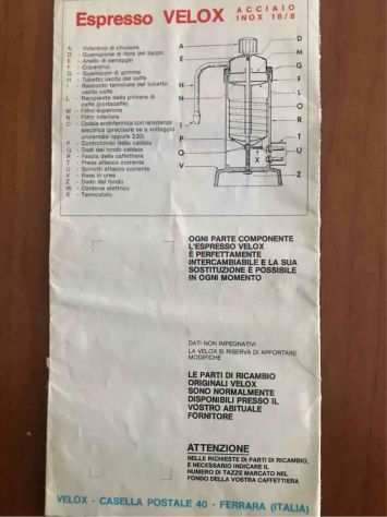 Macchina da caffegrave con tazze Italia, anni 70