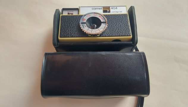 MACCHINA FOTOGRAFICA BENCINI COMET 404 CARTRIDGE 126CUSTODIA ORIGINALE