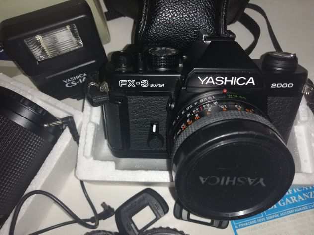 macchina fotografica vintage anno 1991 - YASHICA FX-3 super 2000 Kyocera